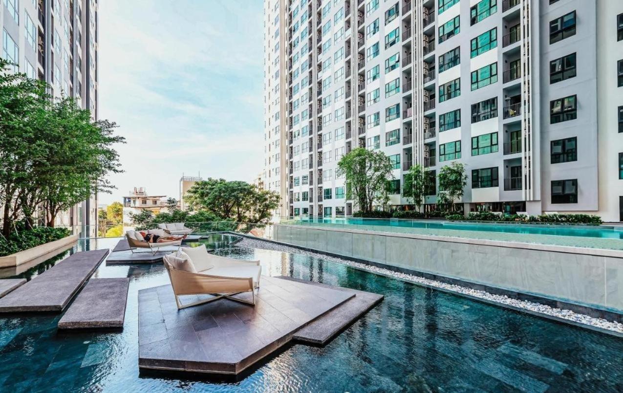 פאטאיה Amazing Infinity Pool Condo Next To The Beach מראה חיצוני תמונה