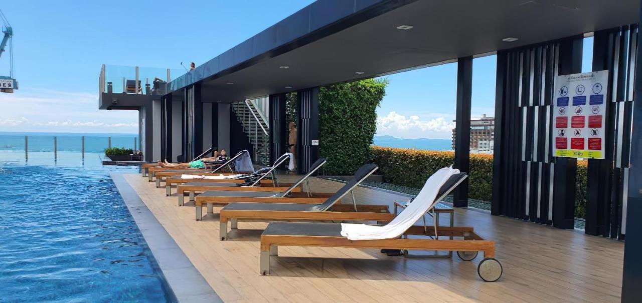 פאטאיה Amazing Infinity Pool Condo Next To The Beach מראה חיצוני תמונה