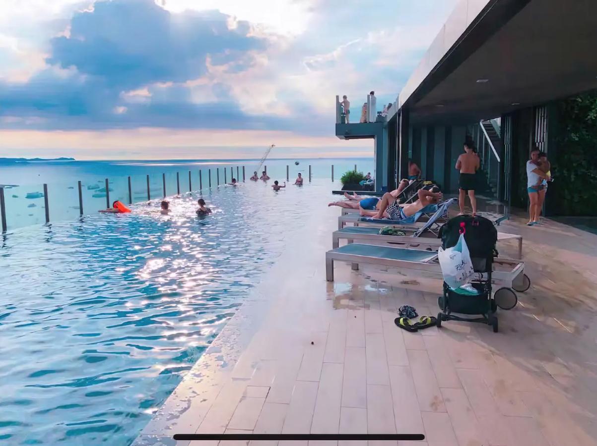 פאטאיה Amazing Infinity Pool Condo Next To The Beach מראה חיצוני תמונה