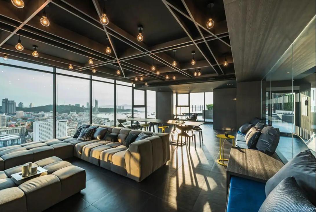 פאטאיה Amazing Infinity Pool Condo Next To The Beach מראה חיצוני תמונה